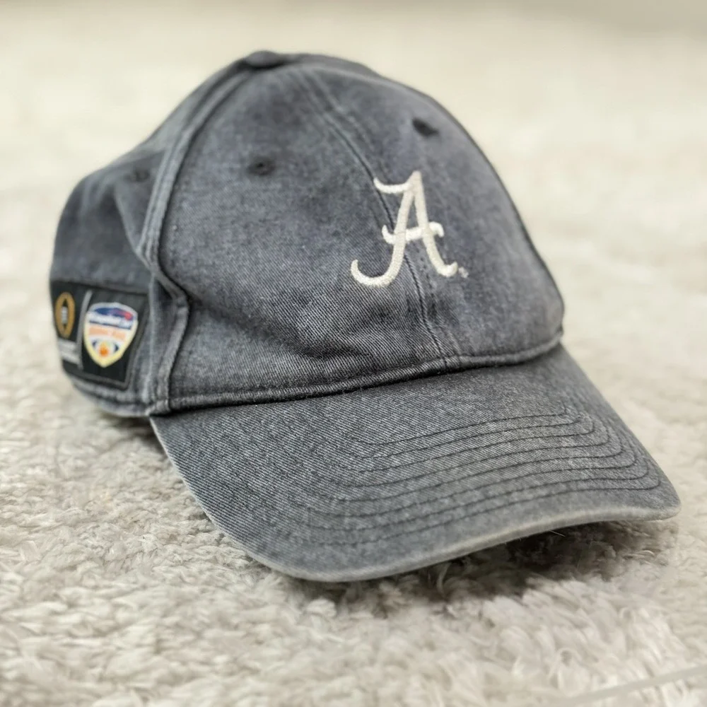 Alabama Crimson Tide Hat Cap Strap Back Playoff Orange Bowl Nike Street Gear